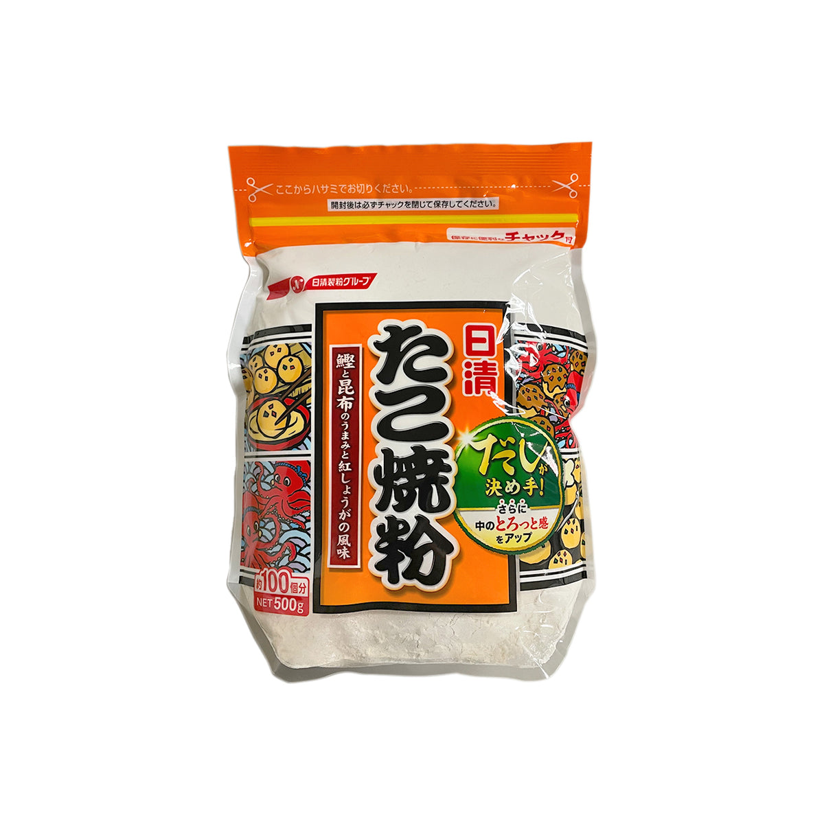 日清製粉ウェルナ たこ焼粉 500g – 九州屋plus+