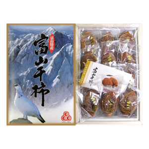 〈新春ギフト〉
富山県産 
富山干柿 
化粧箱（3L～4Lサイズ、箱込み約400g）