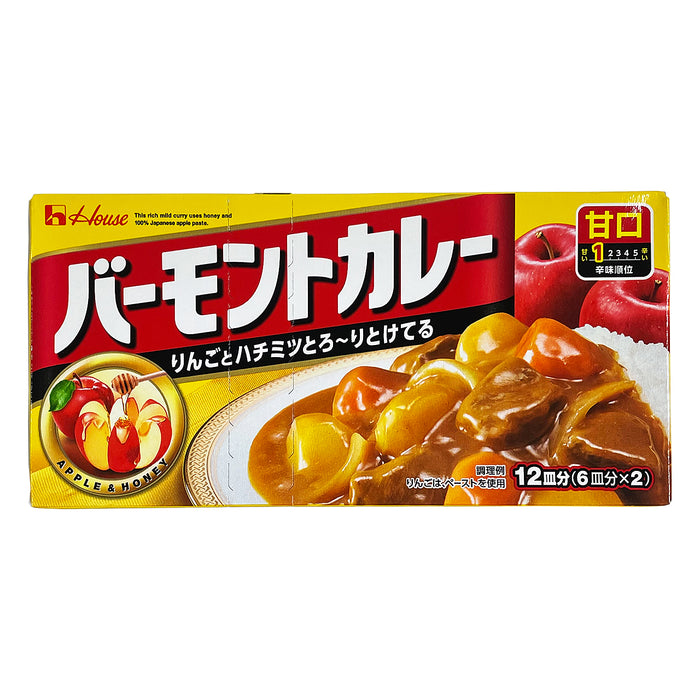 ハウス食品
 バーモントカレー 甘口
 230g