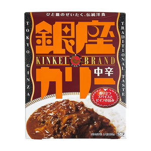 明治
 銀座カリー 中辛
 180g