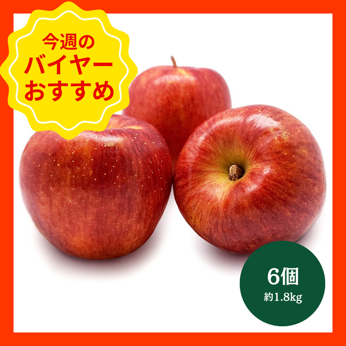 【9/14からおすすめ商品】シナノドルチェ　6個(約1.8kg)　長野県産他