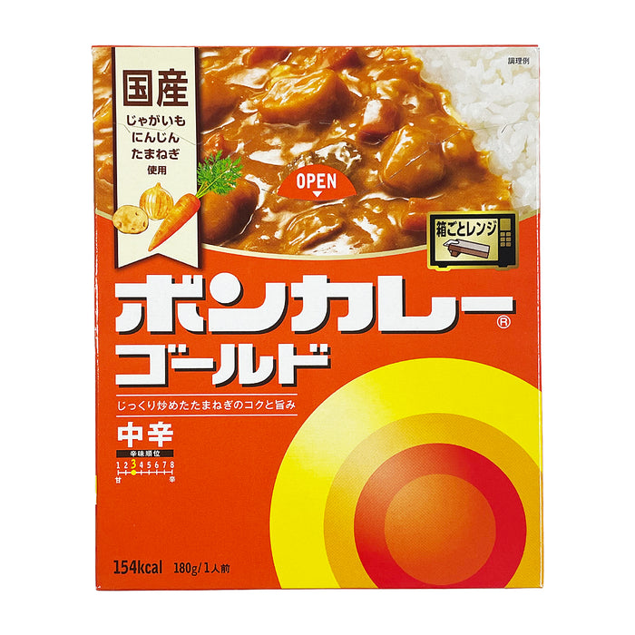 大塚食品
 ボンカレーゴールド中辛
 180g