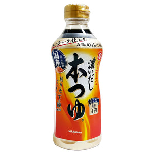 キッコーマン
 濃いだし本つゆ
 500ml