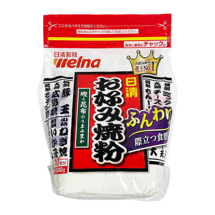 日清製粉ウェルナ お好み焼き粉 500g