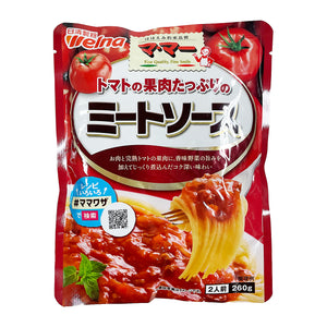 日清製粉ウェルナ トマトの果肉たっぷりのミートソース 260g