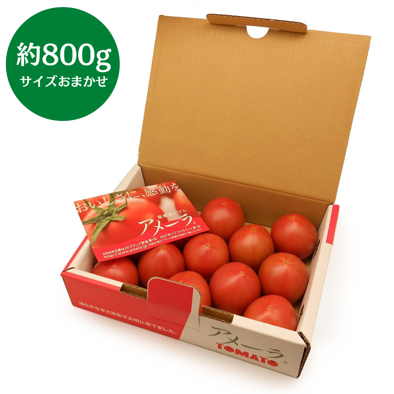 静岡県産他 アメーラトマト サイズおまかせ 約800g – 九州屋plus+